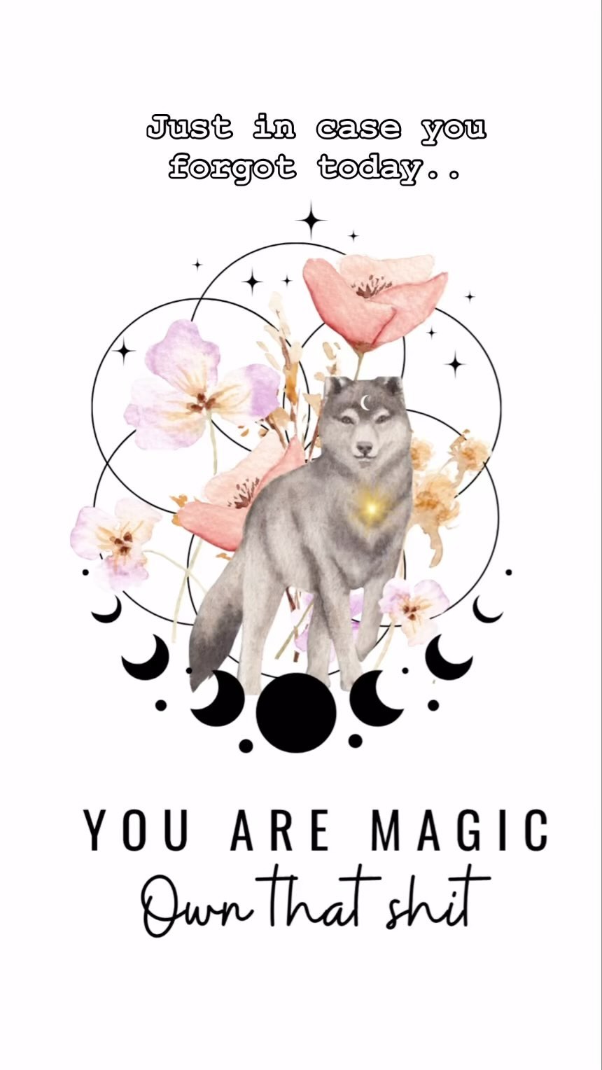 Just Incase you forgot…
Magnets and Tshirts are now live on my website… click the link in my bio.
#weavingmagic #affirmationtshirts #affirmationmagnets #weavingmagicapparel #reiki #healing #5d #love