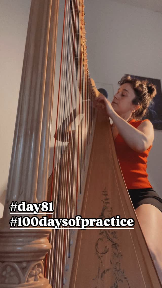 What are your last-minute practice hacks? 🤔
#100daysofpractice #100daysofpracticechallenge #harp #berlinmusician #musicianslife #harpist #classicalmusician #berlinartist #solo #contemporary #genrefluid #premiere #contemporarymusic