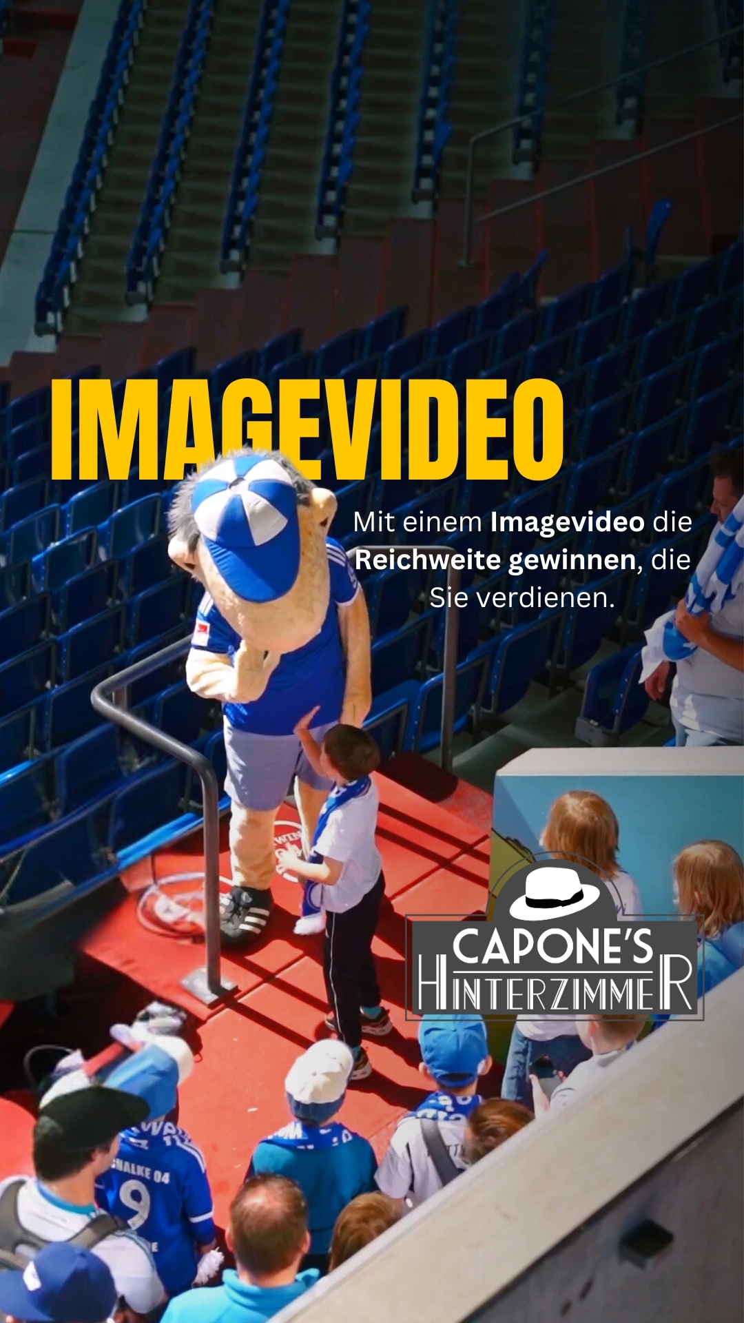 Ein Imagefilm bringt Ihr Unternehmen zum Strahlen. Er zeigt, wer Sie sind, was Sie ausmacht, und hinterlässt einen bleibenden Eindruck bei Kunden und Partnern. 🎥
✅ Mehr Reichweite
✅ Mehr Umsatz
✅ Mehr Verständnis
✅ Mehr Arbeitgeberattraktivität
In diesem Kurzvideo bekommen Sie einen Einblick in die einzigartige Loge auf Schalke.
Capone´s Hinterzimmer ist ein mietbares Eventcasino im Stil der 20er-Jahre.
Kontaktieren Sie uns für ein kostenloses Erstgespräch:
📧 info@firmenkino.de
#imagevideo #ımagefilm #kurzvideo