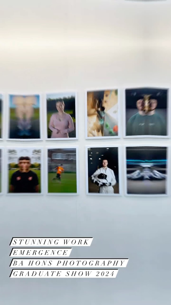 Stunning work. ‘Emergence’ BA Hons Photography Show 2024. @newcastlecollegephotography @newcastlecollege