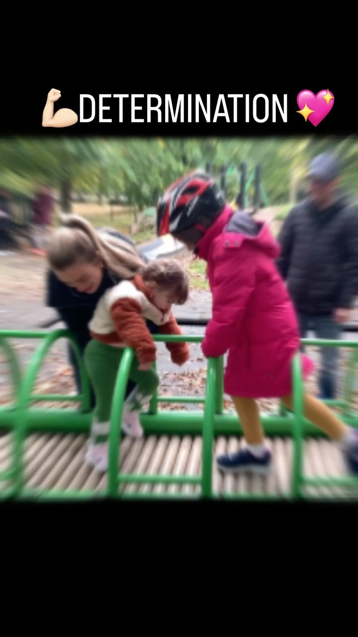 Our determined girlie Eve NEVER gives up. Let’s get her to €10k tonight 🤞🏻💖#evesdreamtowalk #idonate_ie #cerebralpalsy #fundraiser #