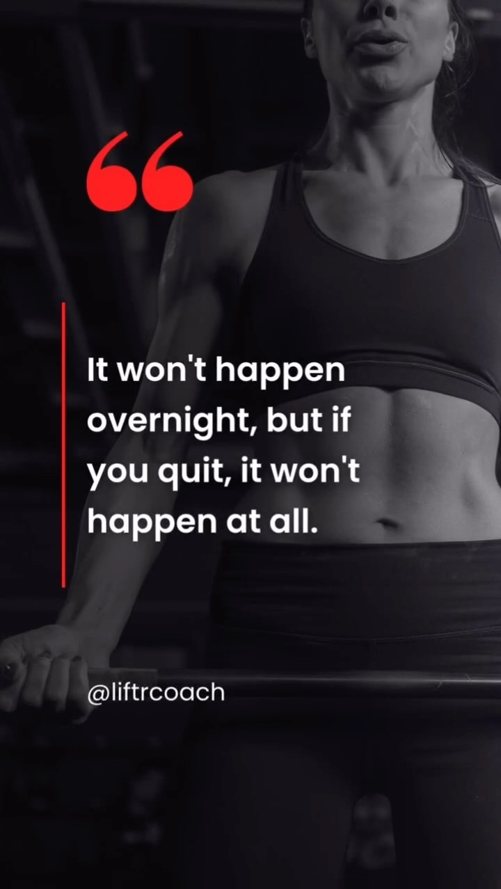 Achieving your fitness goals is a journey that requires patience, consistency, and determination. It’s important to remember that results don’t come overnight; they are the product of sustained effort over time. Every workout, every healthy meal, and every positive choice contributes to your progress. While it may sometimes feel like you’re not seeing immediate results, each step forward brings you closer to your goals. If you quit, all the progress you’ve made and all the potential for future improvement are lost. Stay committed, trust the process, and remind yourself that every effort counts towards building a healthier, stronger you.
#gymmotivation #gymreels #gymrat #stayconsistent