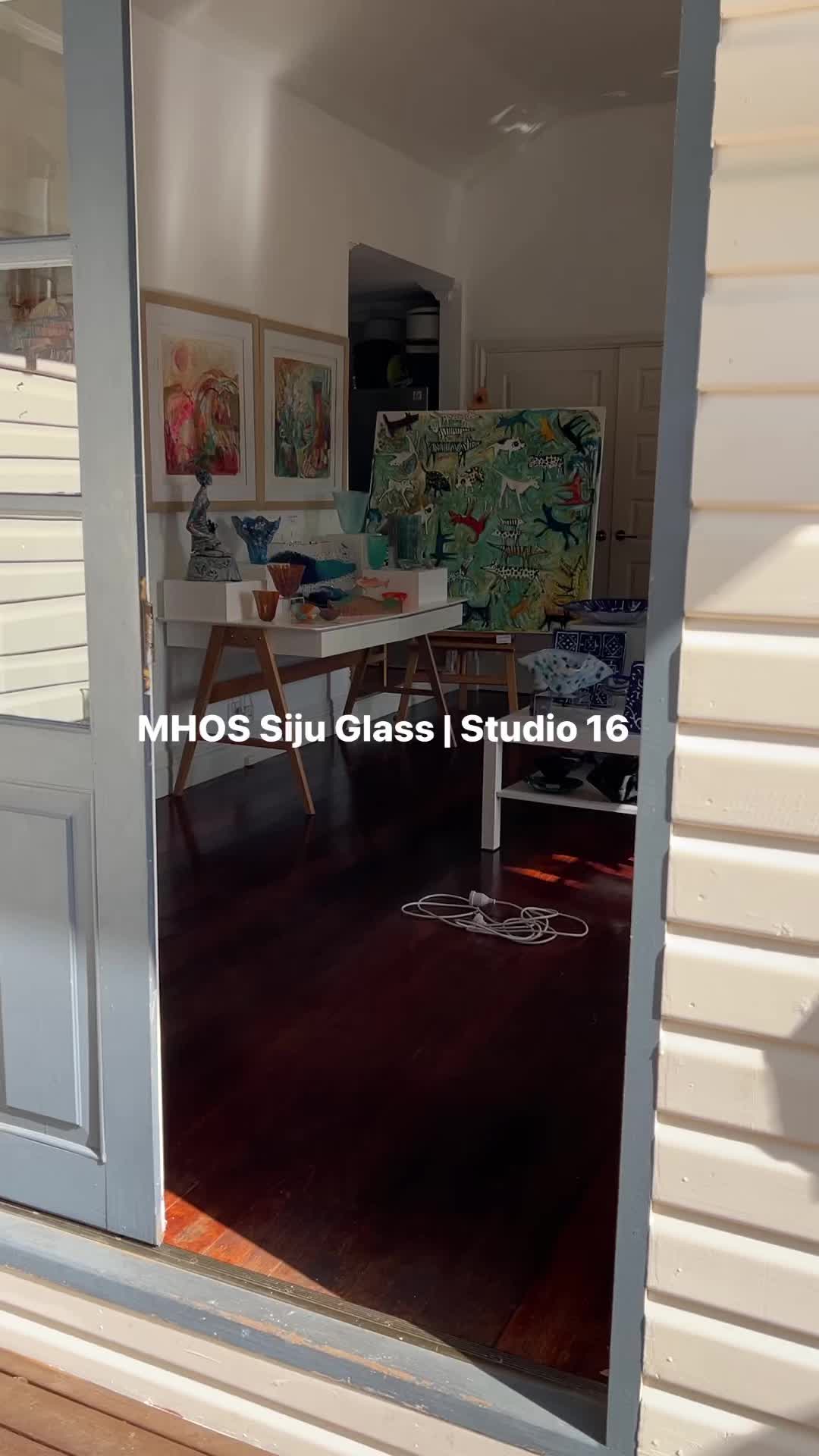 We’re ready for visitors to my studio Siju Glass during Mundaring Hills Open Studios open 19-27 October (closed Monday 21st Oct). Lots of beautiful art from 6 artists.
