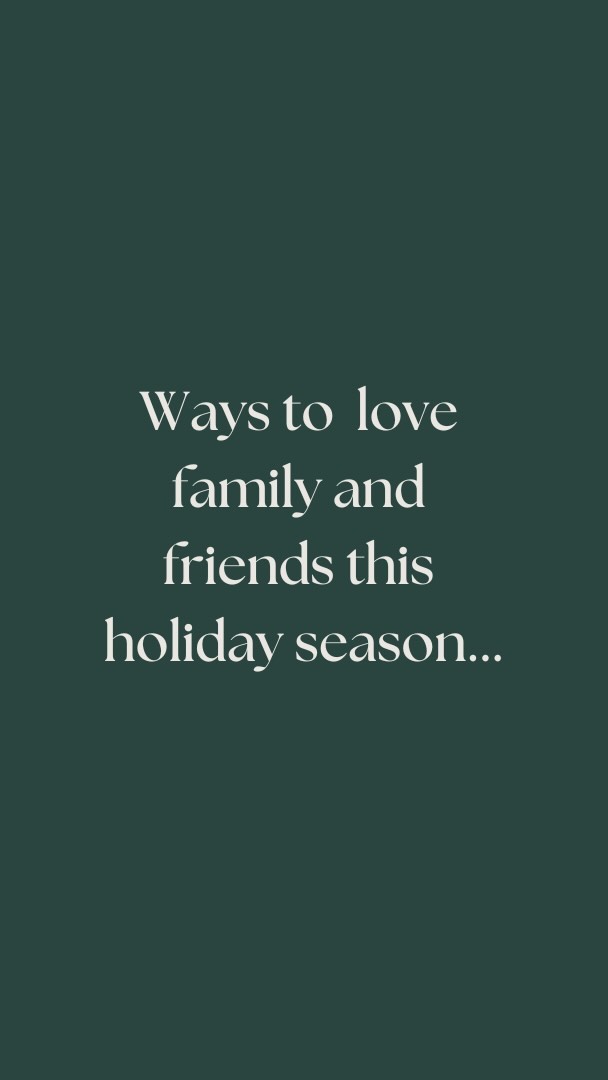 Love covers
Love confronts
Love does not conceal
As the holidays approach, oftentimes heightened stress and emotions approach alongside them. With these celebratory seasons - close proximity, high stress, and increased amount of time spent with family can be challenging to navigate at times.
There is a lot that goes into making sure memories are being made, everyone maintains a decent level of contentment, and conflict stays at a minimum.
With these hopes in place, it can be confusing and difficult to navigate how to best love our friends and family through such heightened pressure. Here are a few tools to utilize when needing to navigate how to best love someone in whatever situation arises.
Love covers - Sometimes someone may generally be more difficult to be around. Maybe your personalities don’t mesh very well or belief systems differ. Knowing these things going into it may require a love that covers the consequences that naturally come from these differences.
Love confronts - Perhaps there are situations when something actually needs to be addressed. Confrontation can be done in love! Ephesians 4:15 is a helpful check-in to have with yourself. This is allowing the Bible to be our guide in how to approach confrontation in love and our intention behind addressing a concern with a loved one.
Love does not conceal - Maybe there are enduring sin patterns that need to be brought to light in order to hopefully bring healing. Matthew 18 outlines healthy and Christlike approaches to open rebuke, ultimately fighting for reconciliation and healing.
Each person and family dynamic is unique and complex. These are just a few Biblical principles that can be applied to our loving one another like Christ loves us, with the understanding that we ourselves are being refined in the process.
What are your thoughts on the challenges that come up in loving one another, especially around the holiday season?
##christiantherapy #centerforchristiantherapy #mentalhealth #hope #faithbasedhealing #relationalhealing #family #therapistsofslc