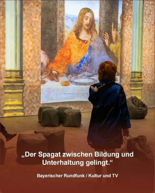 Wir sind stolz die Zusammenarbeit mit DEM LETZTEN ABENDMAHL in Berlin verraten zu dürfen!
Die Presse ist begeistert und wir selber durften die Ausstellung in München erleben! #dasletzteabendmahl #ausstellung #berlin @dasletzteabendmahl_live #begeisterung