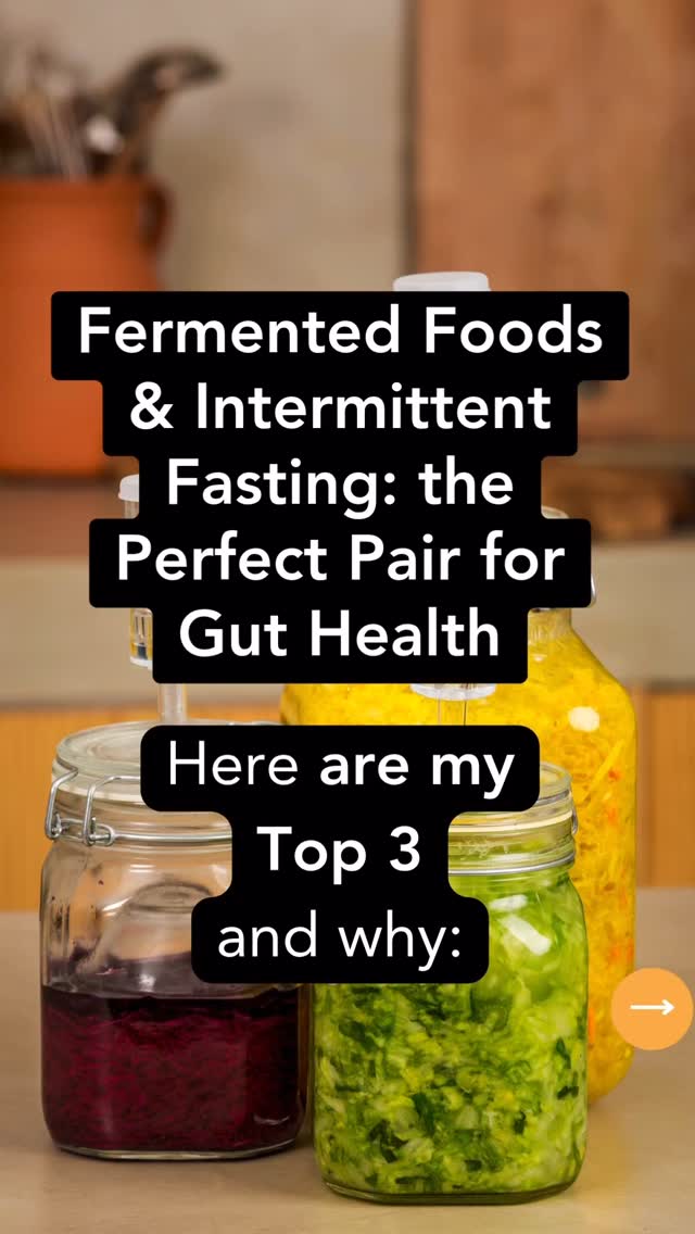 Fermented foods are gut health superheroes! š¦øāāļøāØ During your eating window with intermittent fasting, adding a variety of fermented foodsālike kimchi, kefir, yogurt, kombucha, and sauerkrautācan boost your beneficial gut bacteria, support digestion, and strengthen your immune system.
Breaking a longer fast (>24 hours) with sauerkraut is a gentle, gut-friendly way to nourish your microbiome and kickstart your wellness journey! š„
Want to see how easy it is to make your own kimchi? Watch my demo video for a spicy, probiotic-packed addition to your routine! š„š¶ļø
šš CLICK HERE TO DOWNLOAD https://bit.ly/3SJZiaY #intermittenfasting #if #eatlikeagirl #fastinglifestyle #guthealth #fermentedfoods #kimchi #microbiome #wellnessjourney #menopausewellness #metabolichealth