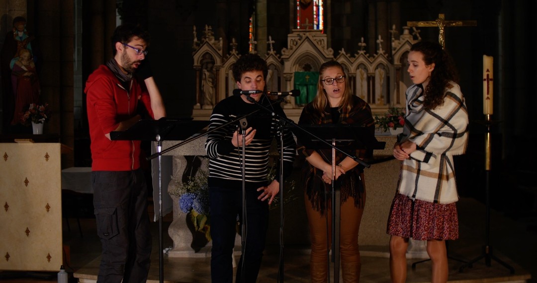 Sing gently - Eric Whitacre
Coming soon
25.12.2024
🎙️Angéline Johnton, Hélène Landais, Tristan Fourault, Adrien Bâty
🎹 Théodore Lambert
🎥 Raphaël Reales
🎚️ Nicolas Haezebaert
Be ready 🎄🥳 #christmastime #newvideo