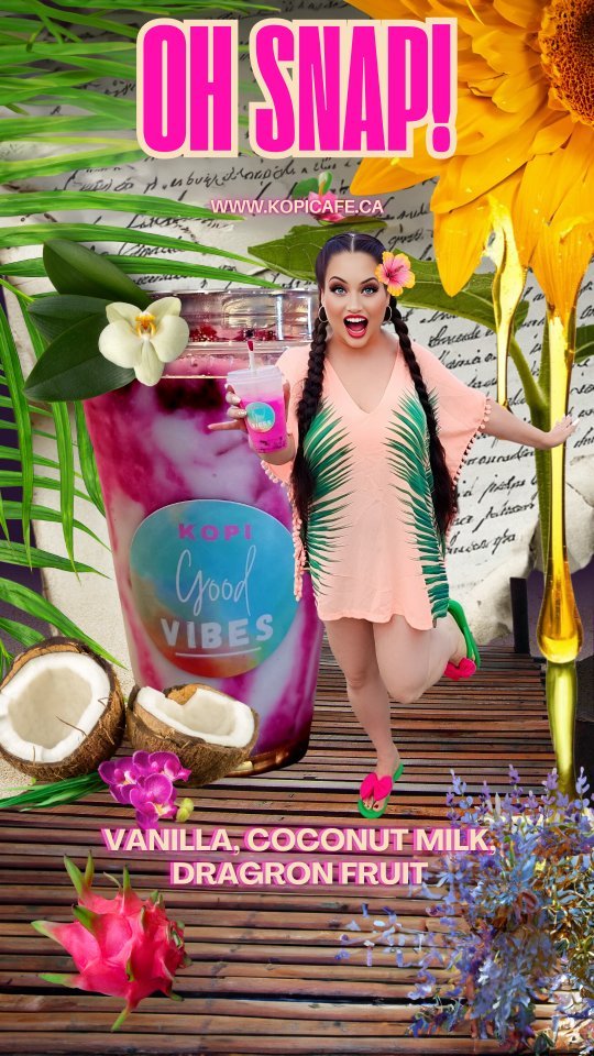 The summer fun isn’t over yet! 👙🌊 We just celebrated World Coconut Day, and we’re keeping the party going with Kopi Cafe’s ‘Oh Snap’ Iced Chiller! 🥤😋
⠀⠀⠀⠀⠀⠀⠀⠀⠀⠀⠀⠀ ⠀⠀⠀⠀⠀⠀⠀⠀⠀⠀⠀
🍹✨ Made with a dreamy blend of vanilla, coconut milk, and vibrant dragon fruit, it’s the perfect way to beat the heat and keep the summer vibes alive! 🌴🥥🌞
⠀⠀⠀⠀⠀⠀⠀⠀⠀⠀⠀⠀ ⠀⠀⠀⠀⠀⠀⠀⠀⠀⠀⠀
Join us at Kopi Cafe, and let’s make the most of this summer! How did you spend the last 'unofficial' day of summer? ⬇️💖
⠀⠀⠀⠀⠀⠀⠀⠀⠀⠀⠀⠀ ⠀⠀⠀⠀⠀⠀⠀⠀⠀⠀⠀
#OhSnap 🥤😋 @kopicafe.ca @kopicafe2024
#WorldCoconutDay 🥥🌴🌞
⠀⠀⠀⠀⠀⠀⠀⠀⠀⠀⠀⠀ ⠀⠀⠀⠀⠀⠀⠀⠀⠀⠀⠀⠀⠀⠀⠀⠀⠀⠀⠀⠀⠀⠀⠀ ⠀⠀⠀⠀⠀⠀⠀⠀⠀⠀⠀⠀⠀⠀⠀⠀⠀⠀⠀⠀⠀⠀⠀ ⠀⠀⠀⠀⠀⠀⠀⠀⠀⠀⠀⠀⠀⠀⠀⠀⠀⠀⠀⠀⠀⠀⠀ ⠀⠀⠀⠀⠀⠀⠀⠀⠀⠀⠀⠀⠀⠀⠀⠀⠀⠀⠀⠀⠀⠀⠀ ⠀⠀⠀⠀⠀⠀⠀⠀⠀⠀⠀⠀⠀⠀⠀⠀⠀⠀⠀⠀⠀⠀⠀ ⠀⠀⠀⠀⠀⠀⠀⠀⠀⠀⠀⠀⠀⠀⠀⠀⠀⠀⠀⠀⠀⠀⠀ ⠀⠀⠀⠀⠀⠀⠀⠀⠀⠀⠀⠀⠀⠀⠀⠀⠀⠀⠀⠀⠀⠀⠀ ⠀⠀⠀⠀⠀⠀⠀⠀⠀⠀⠀⠀⠀⠀⠀⠀⠀⠀⠀⠀⠀⠀⠀ ⠀⠀⠀⠀⠀⠀⠀⠀⠀⠀⠀
#KopiCafe #SipSipHooray #IcedChiller #SummerVibes #KopiFam #DragonFruit #Coconuts #Glampress #CoconutDay #SummerSips #CoconutLove #CafeLovers #Cafe #CoffeeLovers #CoffeeShop #HammondsPlains #NovaScotia #Halifax #Canada #DragonFruit #Vanilla #CoconutMilk #Dreamy #GoodVibes #GoodbyeSummer #Summer #SummerVibes #ShesCraftyBlog