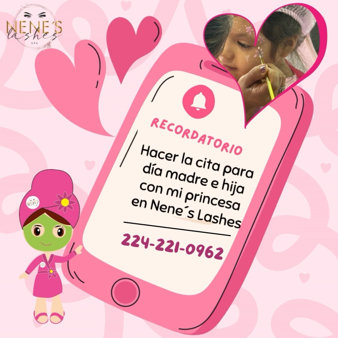 ¿Ya conoces nuestro nuevo servicio Mini Beauty for Princess?
Llama al 224-221-0962 y agenda tu cita para que tu pequeña princesa pase un día inolvidable 🩷👸
#neneslashes #DiadePrincesa #MiniPrincessBeauty #M#minibeautyforprincess