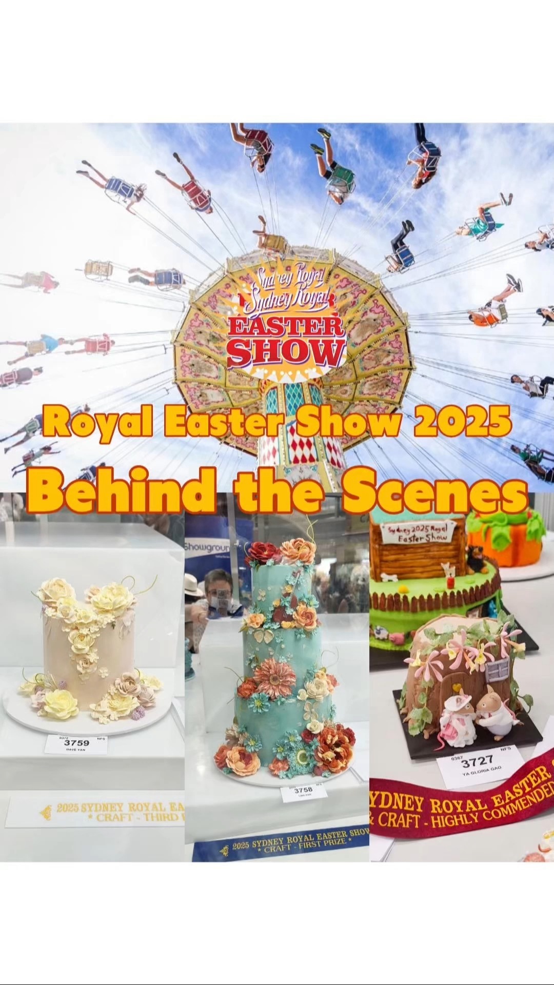 🏆 We did it – 3 cakes, 3 awards!
The Royal Arts & Crafts Competition—Australia’s largest celebration of creative art and craftsmanship—was held at the Sydney Royal Easter Show, and our DeLovely team is proud to announce that all three of our entries won awards! 🎉
✨ “Melody in Bloom”, our elegant 3-tier wedding cake (a new 2025 design), won 🥇 First Place in the Buttercream Cake category
🌸 “Whispers of Spring”, a refined and graceful single-tier cake (also our birthday best-seller), received 🥉 Third Place in the same category
🍓 “Sweet Summer Afternoon”, our cute mini fondant cake, earned a 🎖 Special Commendation in the Fondant Mini Cake category
From stormy deliveries to gasps of delight from showgoers, here’s a 60-second journey into our hard work, heart, and sweet victories! 🍰
Plus—don’t miss our sneak peek of other jaw-dropping winning cakes across all categories!
🎥 Follow DeLovely for more cake magic ✨
#DeLovelyCakeDesign #SydneyRoyalEasterShow #sydneyeastershow #royaleastershow #sydneycakes #cakecompetition #behindthescenes #cakeart #cakedecorating