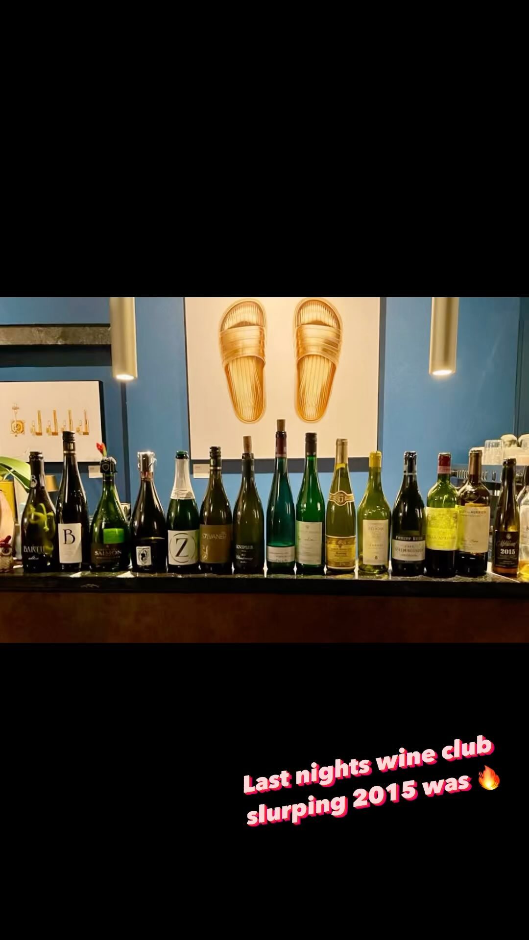 2015 was a grape year 🍾. #wineclub #winetasting