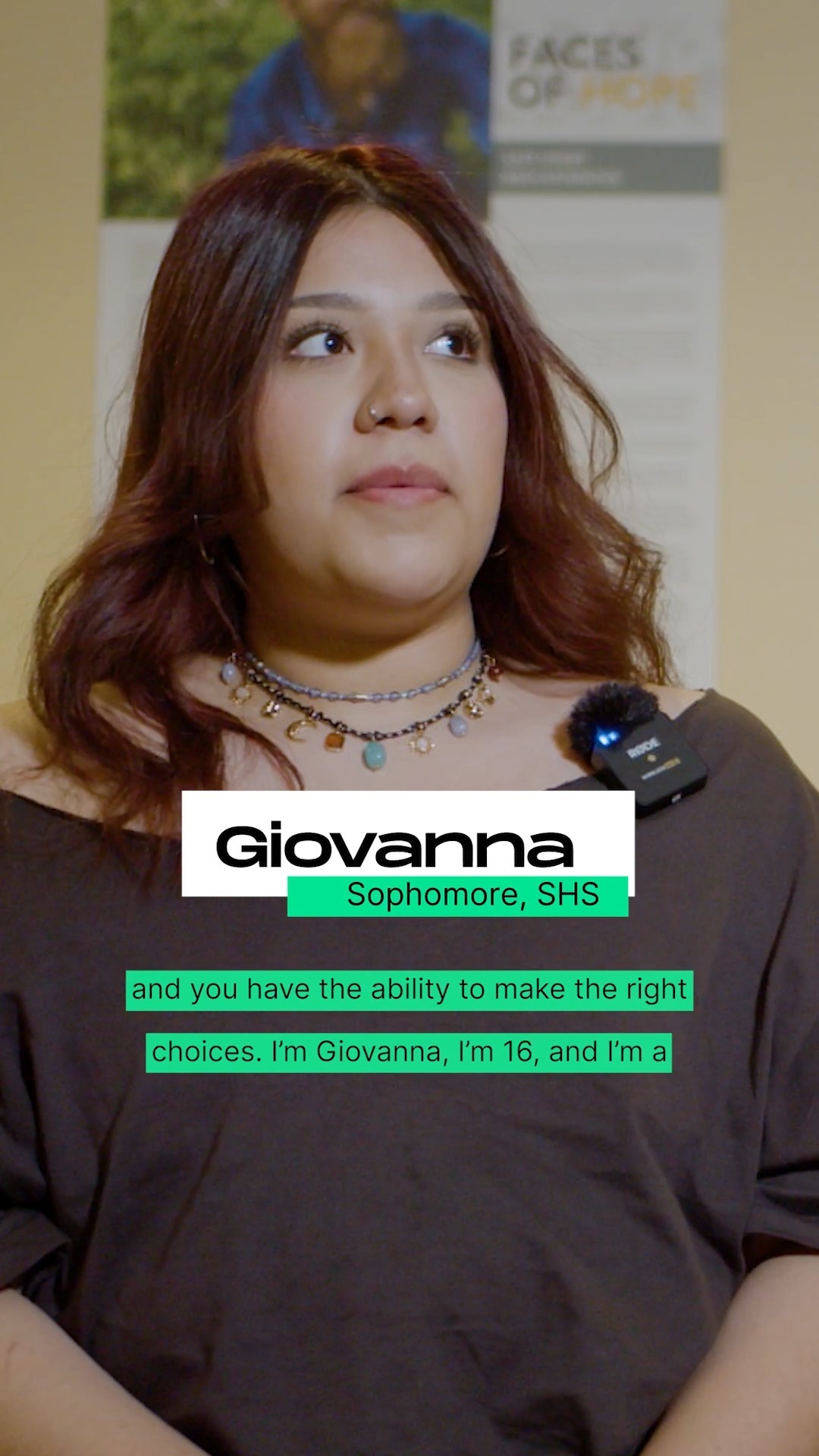 Giovanna, a sophomore at Summit High School, discusses her experiences with peer pressure and how she’s learned to resist it.
By surrounding herself with supportive, respectful friends who help her make smart decisions, it helped her reach her goals and build a strong foundation for the future.
For more information or to seek help, please visit ichoosemyfuture.org
#drugfree #opioidcrisis #summitcounty #awareness #sober #community #support