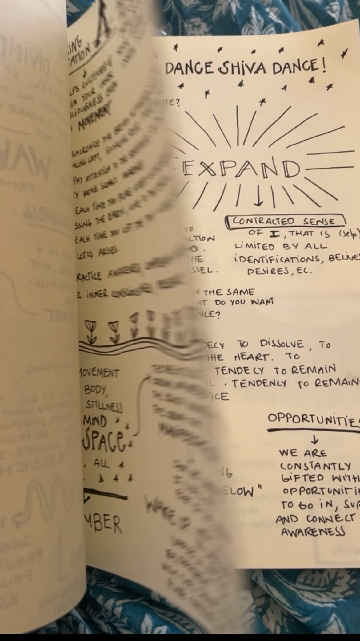 Hay momentos de claridad… de sabiduría… en donde ya sea que la mente o el cuerpo entendieron y soltaron algo, lograron una vision o experiencia más flexible y expandida. Yo suelo experimentar estos momentos durante retiros, en la naturaleza o meditando,. Este cuaderno, es de un retiro de silencio de 10 días al que me fui hace un poco mas de un año… y me gusta regresar en momentos claves, a leer lo que escribí… me sirve como una guía que yo misma me cree para momentos de confusión o nebulosos. Se los recomiendo… escriban en sus momentos de claridad, déjense claves para momentos difíciles mas adelante en el camino.
.
.
.
#therapy #gestalt #soundhealing #meditation #thelab #emotionalalchemy #trauma #emdr #psicoterapiagestalt #soultherapy #desarrollopersonal #psicoterapia #trauma #emdr #terapiagestalt #emotionaltransformation #crecimientopersonal #motivacion #amorpropio #autoconocimiento #autoestima #bienestar #espiritualidad #felicidad #inteligenciaemocional #inspiracion #abundancia #frases #emociones #saludemocional #saludmental #meditacion