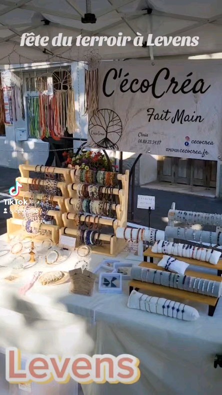 Fête du terroir à #Levens
C'est l'occasion de trouver une idée cadeau pour la #fetesdesmeres
Visitez notre site internet
www.cecocrea.fr
#cecocrea
#cecocreabijoux06
#bracelet
#alpesmaritimes06
#marché
#foire
#Cadeau