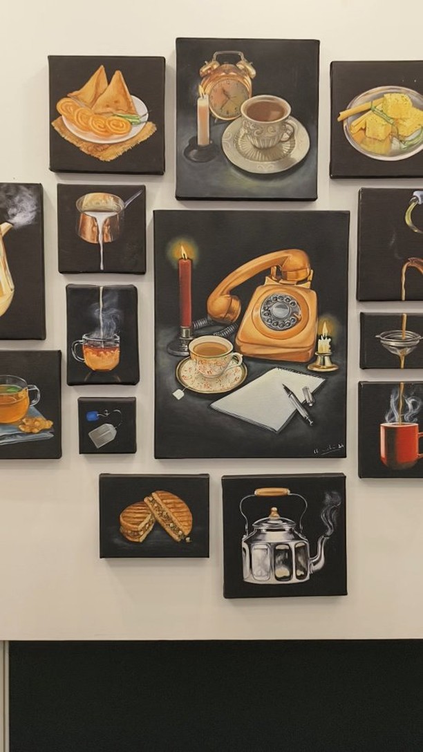 ✨ "Brewing Dialogues" ✨
This painting captures the essence of conversations over a warm cup of tea. 🍵 A celebration of simple joys and shared moments that connect us all.
What story does "Brewing Dialogues" tell you? Share below! 👇
🌟 #BrewingDialogues #FoodArt #ArtLovers #CreativeJourney
🖼️ Available now – DM for inquiries. 💌 Follow @artistchandnigulati for more!