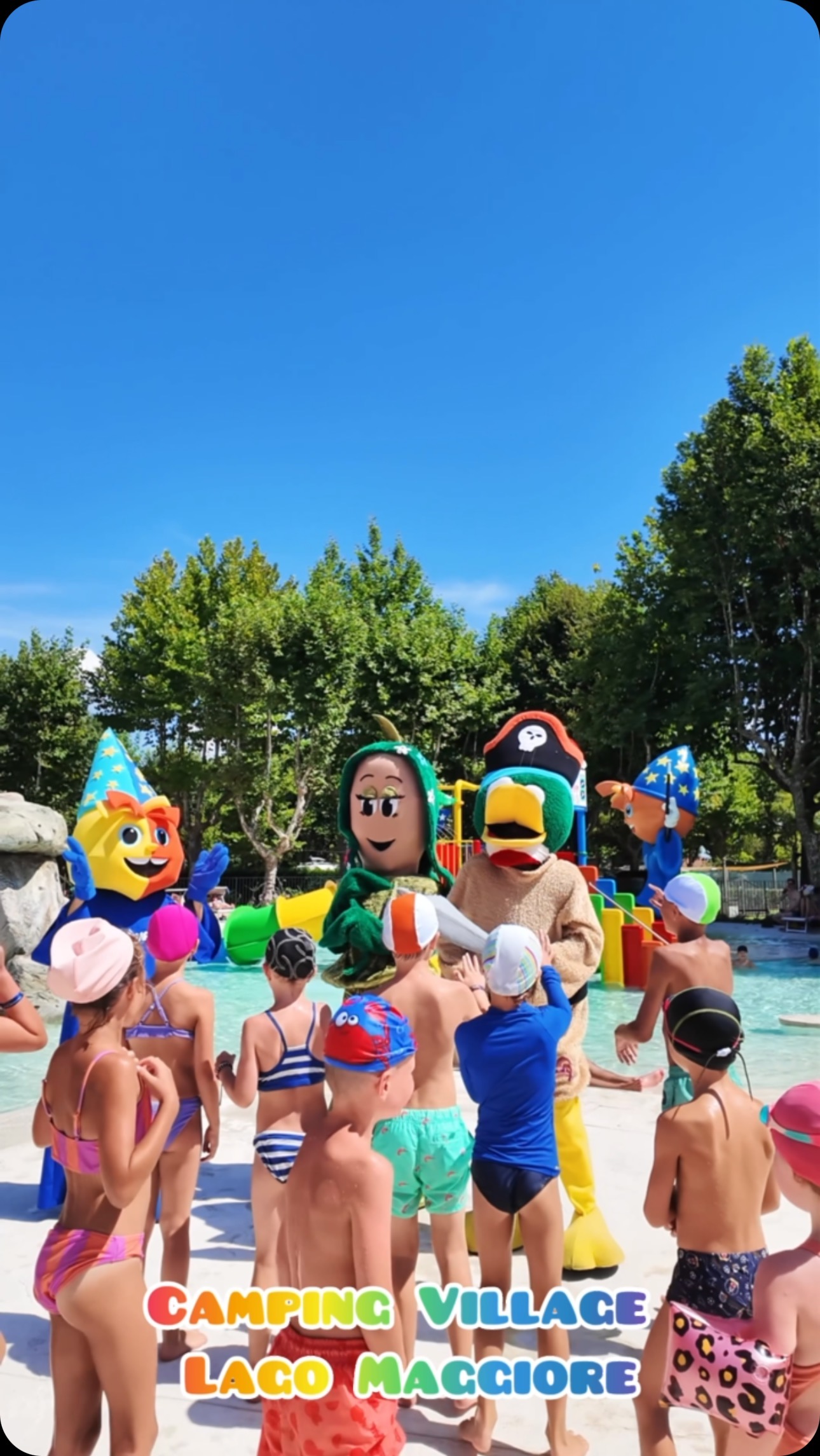 Un gruppo di amici, carichi di energia e tanta voglia di farvi passare delle vacanze stupende ๐ซ
Un maghetto pasticcione, un papero pirata e una magnifica dea della natura, ognuno incarna lo spirito del proprio villaggio!
3 mascotte con le quali condividere ricordi felici e ballare canzoni scatenate!
E voi avete scattato ricordi insieme a loro? Non esitate a condividerli con noi ๐
๐ฌ๐ง A group of friends, full of energy and a great desire to make you spend a wonderful holiday ๐ซ
A blander wizard, a pirate duck and a wonderful goddess of nature, each one embodies the spirit of their village!
3 mascots with whom to share happy memories and dance to wild songs!
And have you taken memories with them? Donโt hesitate to share them with us ๐
๐ฉ๐ช Eine Gruppe von Freunden, voller Energie und dem groรen Wunsch, dich einen wunderschรถnen Urlaub zu bereiten ๐ซ
Ein langweiliger Zauberer, eine Piratenente und eine wundervolle Gรถttin der Natur, jeder verkรถrpert den Geist seines Dorfes!
3 Maskottchen, mit denen man schรถne Erinnerungen teilen und zu wilden Liedern tanzen kann!
Und hast du Erinnerungen mitgenommen? Zรถgern Sie nicht, sie mit uns zu teilen ๐
๐ @lagomag
๐ @lagomagofamily
๐ณ @camping_eden
๐ @italialido
#CampingVillageLagoMaggiore #CampingLagoMaggiore #LagoMago #lagomagofamily #campinglagomaggiore #campeggiolagomaggiore #italiancamping #lakecamping #italianvacation #lakemaggiore #camping #lagomaggiore #travel #italianholiday #italianvacation #relax #piedmont #piemonte #laghiitaliani #italianlake #italianfood #ristorante