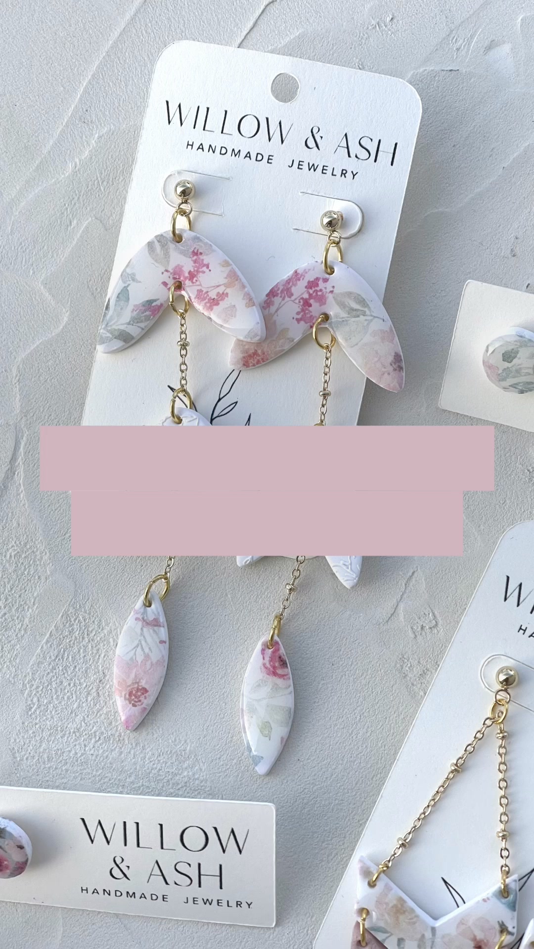 The start of our Handmade Clay Jewelry Spring Collection is now available at the shop! More to come soon. 🌸