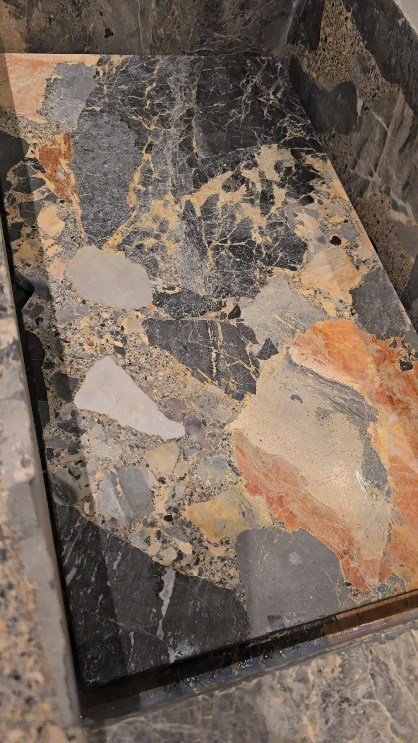 Upgrade your bathroom sink with Marble Us Counter Inc’s cool and trendy designs. Choose from classic to modern styles to match your space. Explore more at www.marbleus.net #HomeImprovement #marbleuscounters