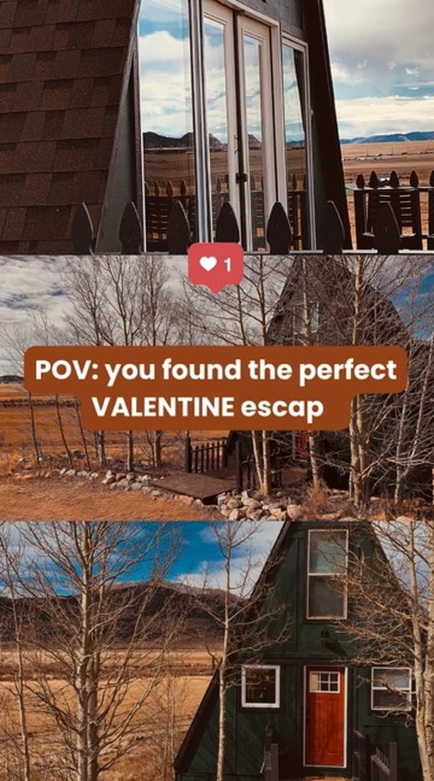 POV: You just found the ultimate Valentine’s Day spot 💌
Triangle Cabin has everything you need to turn up the romance—cozy vibes, stunning views, and memories that last forever 🌄✨
Reserve your stay and make it a Valentine’s to remember!
Link in bio.🔗
#valentinesescape #romanticgetaway
#aframe #aframecabin #cabinliving #cabinvibes #coloradotravel #kenoshapass #exploreparkcounty