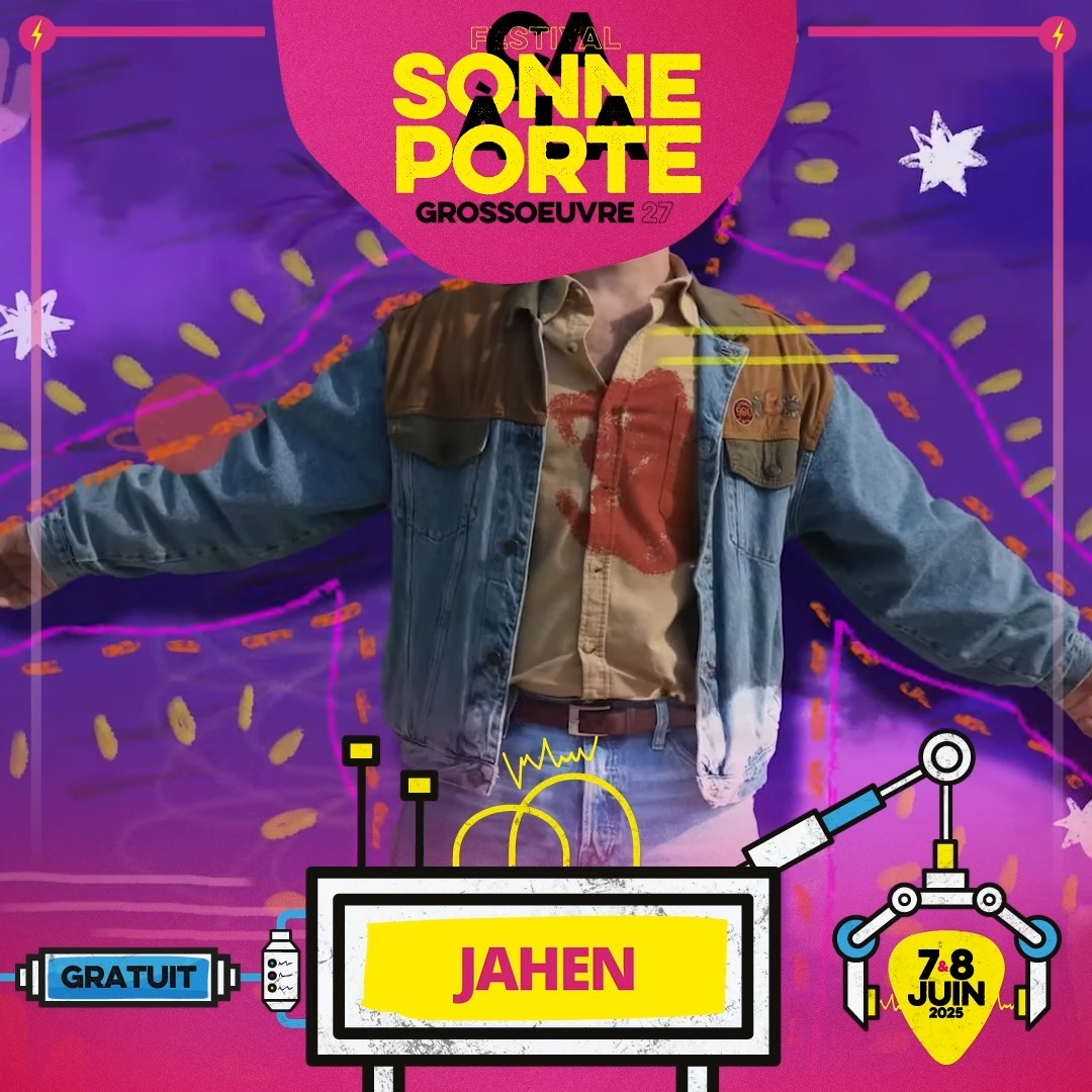 ⚡️🩷 Focus sur @jahenmusic 🩷⚡️
Jahen, autodidacte à la voix saisissante, séduit dès la première écoute par son univers folk profondément intime. Après trois EPs, il dévoile en 2021 Shelters, un premier album qui mêle tradition et modernité (Rock&Folk). En 2024, il signe son retour avec Lost and Won, une ballade pop-folk, et Fine, un titre chill rock. Son nouvel EP The Adventurous Life and Faked Death of Jahen Oarsman sort le 24 janvier 2025. Un artiste authentique, à l’énergie toujours communicative.
☀️ Rdv les 7 & 8 juin 2025 à Grossoeuvre pour la 18è édition du festival GRATUIT !
Évreux Portes de Normandie ⚡️Département de l'Eure ⚡️ Mairie de Grossoeuvre ⚡️ Ville d'Evreux
#festival #normandie #rock #eure #evreuxnormandie #CSALP