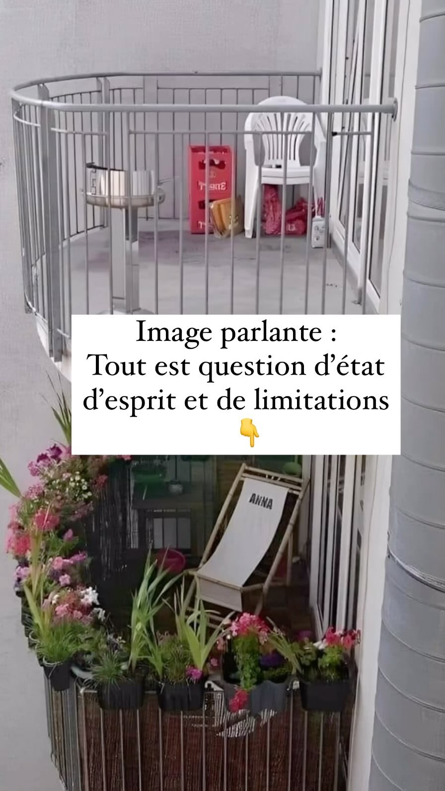 Faire de ce qu’on a un paradis, voir le beau en tout et partout… Aimer, apprécier.
Plus tu es souvent en état d’appréciation, de gratitude, plus l’univers t’en redonne. C’est une énergie, une vibration et c’est surtout une loi de fonctionnement de l’univers plus forte que la gravité.
C’est ça qui change ta réalité.
Tu penses triste, tu reçois de la tristesse. Tu penses manque, pas assez, malade : c’est ce que tu reçois.
Elle est là la puissance de création de l’être humain !
Mais il est tellement plus facile de se plaindre et se dire victime. Stop ! Tu es un être puissant et tu peux parvenir à tout ce que tu souhaites, vraiment !
Changes de point de vue, regarde les choses , les personnes et les situations en cherchant le beau, et laisse la magie s’inviter dans ta vie. Es tu prête ??