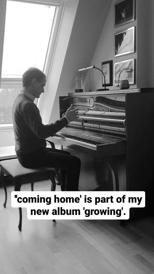 Today is the release day of my new album titled 'growing'. It is dedicated to a very special person in my life - you will recognize it by the sound of the whole album. The small letters also indicate who it's about :-).
.
I hope you enjoy listening to it - you can find the track #cominghome and 11 others on all streaming platforms worldwide from today. Have a great weekend and take good care of yourselves and your beloved ones!
.
Thanks to my label @silentbeatrecords
for all your support and the ongoing great cooperation!
.
#composer #instapianista #piano #pianistsofinstagram #romantic