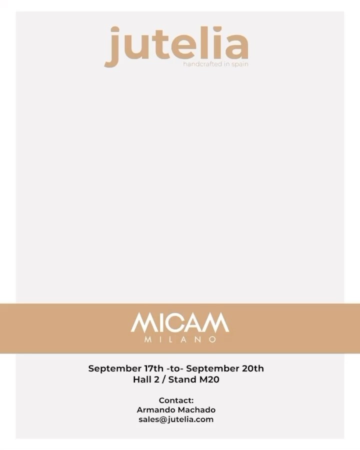 … come & visit us … Hall 2 / Stand M20 @micam.milano …