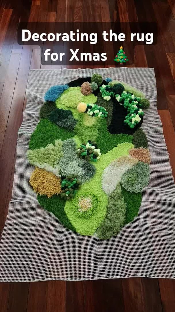 🎄🌿 Pom Poms + Moss Rugs = The Ultimate Christmas Decor! 🎉✨
Hey festive DIYers! Ready to up your holiday decor game? Meet the Pom Pom-ified Moss Rug! 🎅🏼🤶🏼
Imagine a lush moss rug from Santa's backyard, sprinkled with cheerful pom poms shouting "It's CHRISTMAS!" 🎈🎊
Why settle for ordinary when you can have a rug that's both a conversation starter and a foot tickler? ☁️✨
#ChristmasDecor #MossRugMagic #PomPomParty #DIYHomeDecor