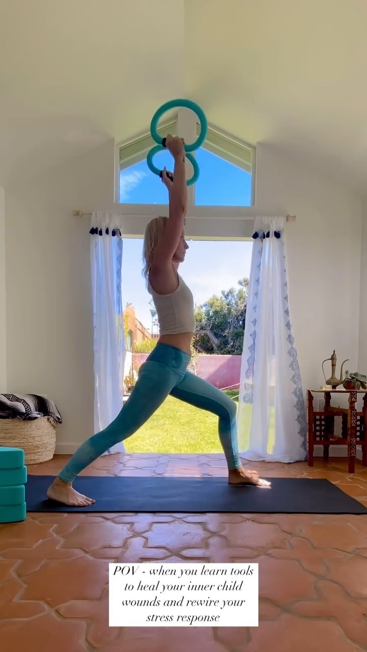 The truth is, I’ve experienced anxiety for as long as I can remember. It used to permeate every moment of my day, and I just thought it was “normal” to feel that way all the time.
Now, with the healing work I’ve done and the tools I’ve learned, I don’t experience it nearly as often. But there are still moments when it shows up with intensity, bringing discomfort and overwhelm.
The gift is that I’m so much more in tune with my body, able to recognize the sensations and signs that something is off and needs tending.
The sticky black pit in my stomach, the rapid heartbeat, the bracing in my torso, and the feeling that I just can’t catch my breath—these are all messages from my nervous system, reverting back to fight/flight survival responses that were wired in at an early age. When stressors begin to feel like “too much,” my body responds the same way it did when I was little and didn’t have the skills to cope.
I feel the sympathetic charge, the activation, and the shutdown cycle that served me in moments of survival. But I no longer want my survival brain to be in control. I remember I have choice.
So, I turn toward my practice with curiosity, playfulness, and compassion. I move, breathe, express sound, and do whatever is needed in the moment. I let the anxiety and discomfort be witnessed and validated, inviting that survival energy to move through and out. Slowly, the pit subsides, the bracing eases, my heartbeat slows, and I find my breath again.
Healing is about bearing witness to our younger parts—the parts of us that want us to show up, listen, and reteach them how to move from the dark, scary places into the light. To remind them that they can experience something different—joy and freedom.
So grateful for these practices and the honor of sharing them with my clients. I’ve witnessed the most profound transformation and healing from the inside out 🙏💕.
.
.
.
.
.
.
.
#HealingJourney #AnxietyRelief #SomaticHealing #MindBodyConnection #NervousSystemReset #EmbodiedHealing #YogaAndHealing #TraumaHealing #SomaticExperiencing #MindfulnessPractice #AnxietyTools #HealingFromWithin #SelfCompassion #InnerChildHealing #EmotionalWellbeing #MoveBreatheHeal