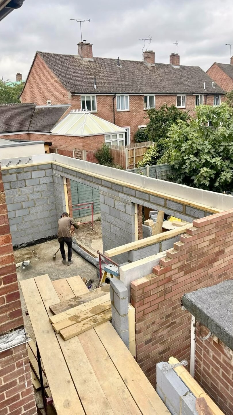 New extension progress #murrillbuild #chelmsfordbuilders #chelmsfordconstruction #chelmsfordcarpenter #extensions #design