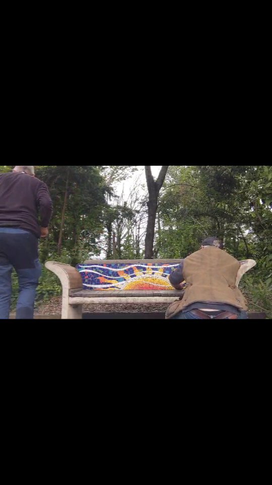 We recently revamped this bench as part of the Trust links mental health support projects in Essex. Made with volunteers in an outdoor workshop. We used Johnsons ceramic tiles to create a bright and vibrant sun rise design with a gaudiesque vibe.
#mosaic #mosaicbench #mosaicseating #mosaico #mosaicart #publicproject #mentalhealth #mentalhealthcharity #trustlinks #seating #parkbench #revamp #revamping #restoration #restorationproject #restoredontreplace #paulsiggins #themosaicstudio #gaudi #gaudiarchitecture #timelapse #craft #crafting #timelapseart #timelapses