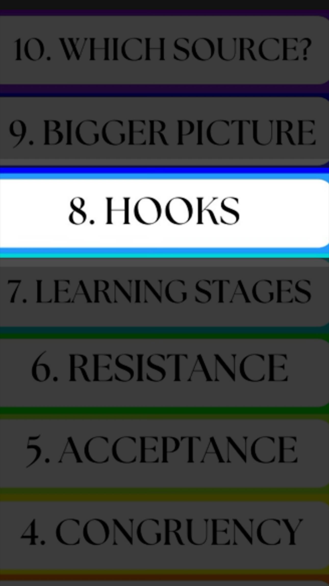 Just in time. Day 8. Of 12. Victim to Creator mini masterclass - Hooks. A 3 min video to unhook 3 lifetimes of traps.