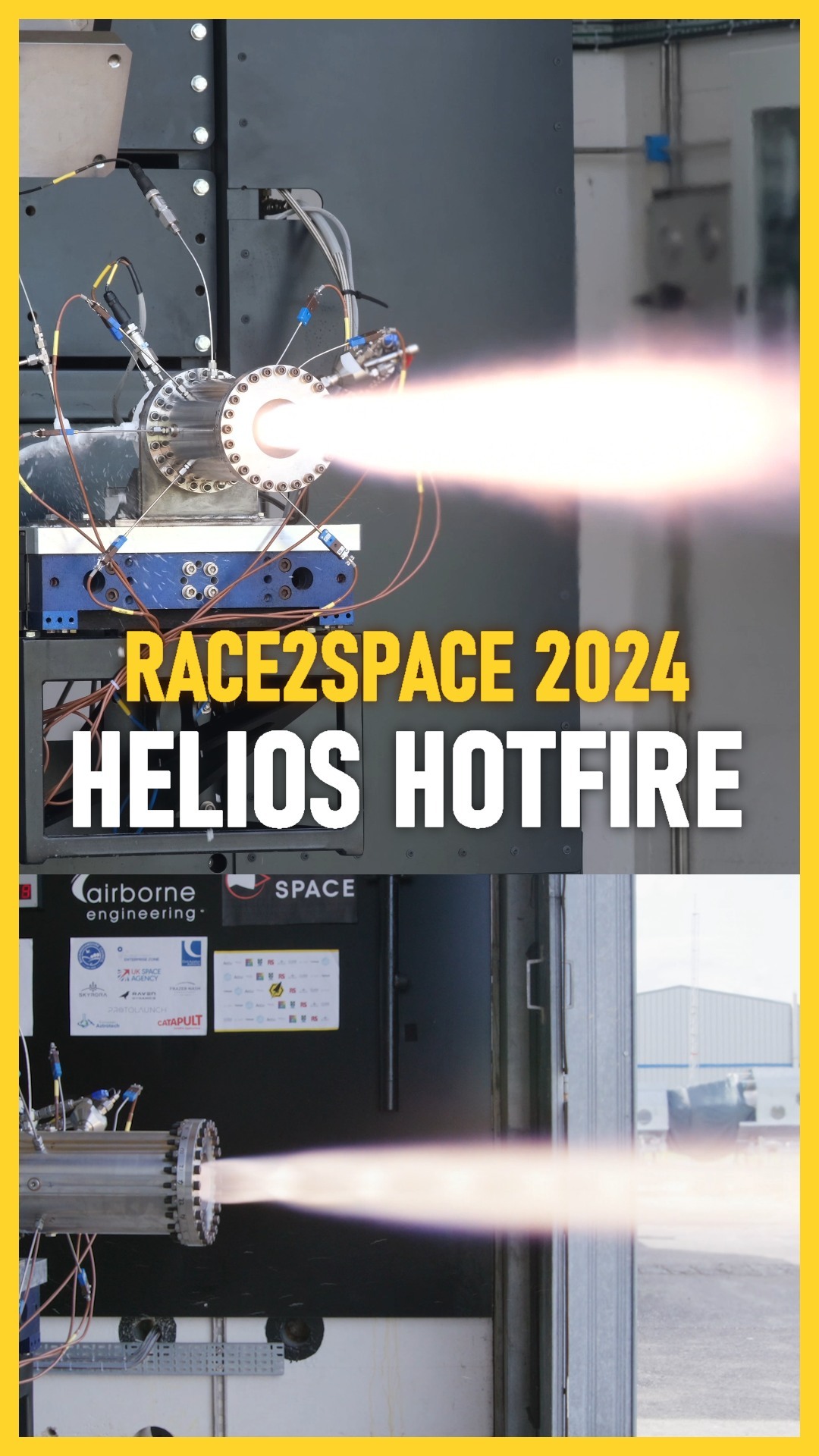 📢 HELIOS HOT-FIRE 🔥
Last week, our propulsion team successfully hot-fired Helios at this year's Race2Space competition, marking GUR's first liquid bi-prop engine. 😎
Three burns were conducted at 5, 3, and 10 seconds at 600N, 750N, and 1300N respectively, with no issues firing 💥🚀
A massive thank-you to the organisers of Race2Space for the facilities and opportunity to demonstrate our team's propulsion prowess! See you next year, Westcott...
#ThinkBigGoBeyond #rocketscience #stem #science #rocket #engineering #space #propulsion