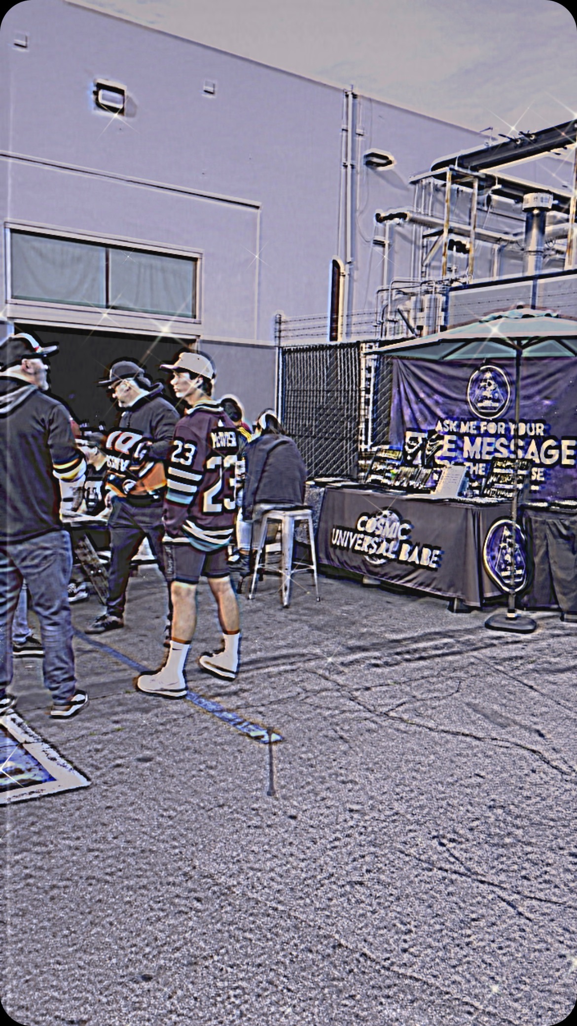 Cloudy but shiny Sunday! Cheers folks!