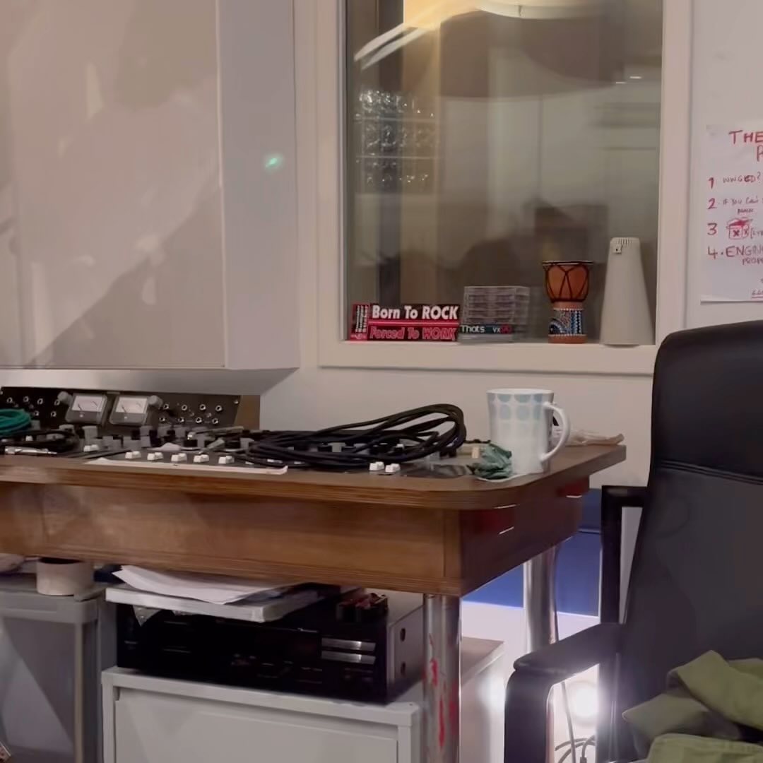 In the studio recording Lie to Me from our newly released EP 🎵🎵
Join us for our EP release gig on 25 September @the_water_rats 🎉🎉🌅🌅