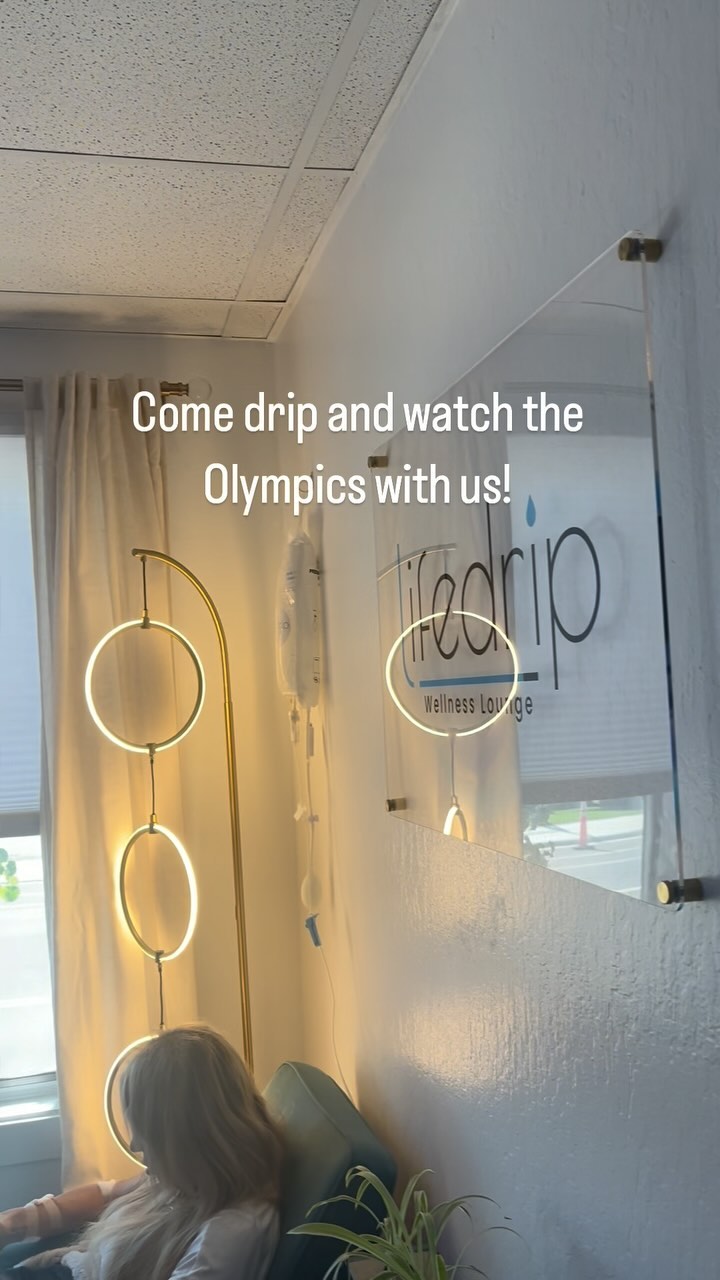 Is the heat getting to you? Busy month draining the life out of you? 🥵 We got you! Come get refreshed and revived at the LifeDrip wellness lounge. Get your feet up, drip, relax, and enjoy the Olympic Games us!
See you soon 💧