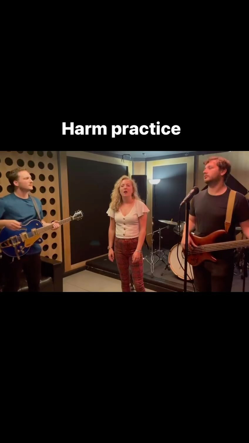 Harm practice ahead of our EP launch gig on 25 September @the_water_rats 🎵🎵
Ticket link in bio! 🌅🌅❤️❤️