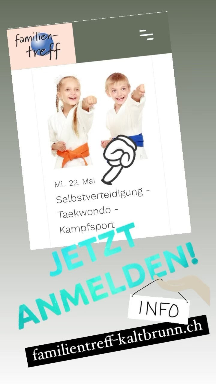Selbstverteigigung für Kinder‼️