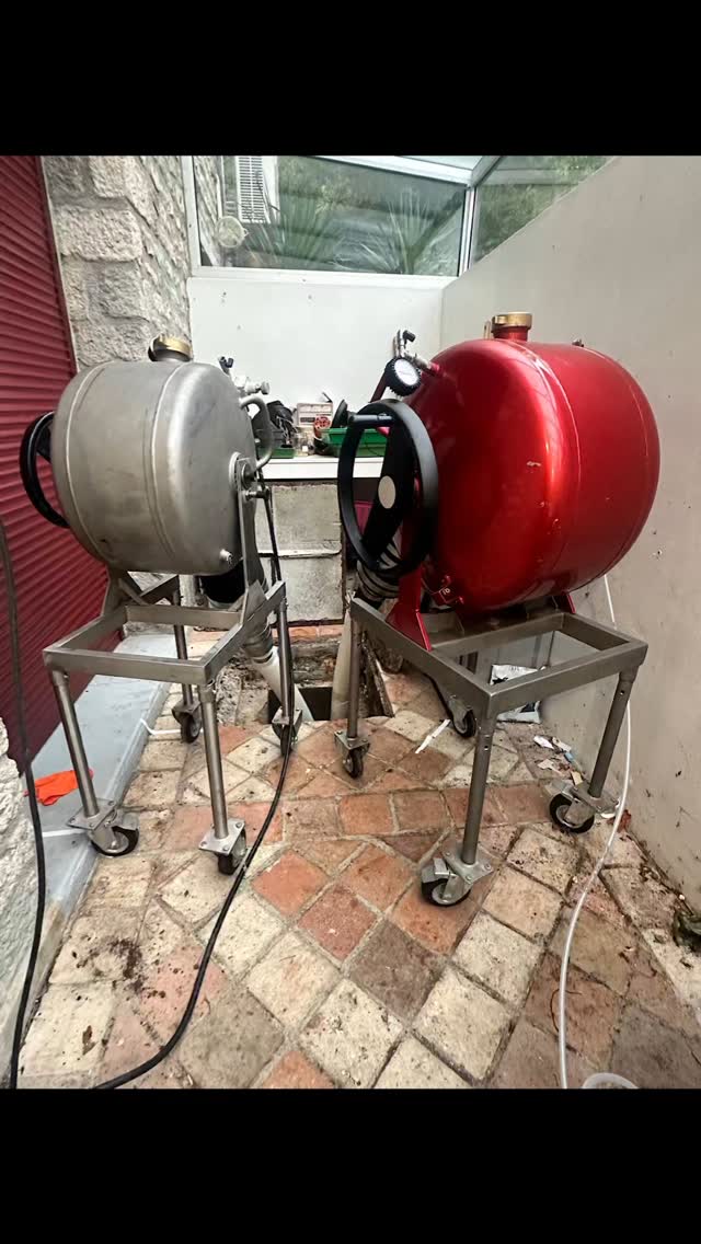 Chemisage en duo de 2 collecteurs avec open/end