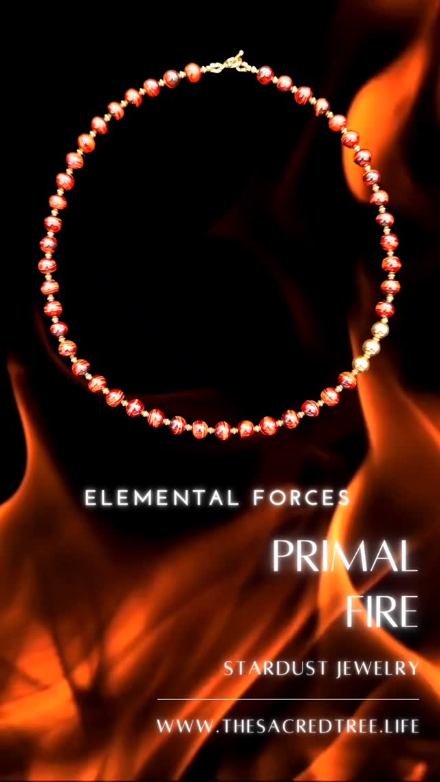 There's A Primal Fire In Your Chest...Ignited By Pure Will & Determination...Stoked By Love, Desire & Compassion...Made Out Of Stardust...
Tap Into Our Elemental Forces Collection And Unleash That Fire In Your Chest...Stay Solid=Soul Lit...
#thesacredtree #stardustjewelry #new #creation #crystal #necklace #red #tigerseye #14kgold #primal #fire #elemental #forces