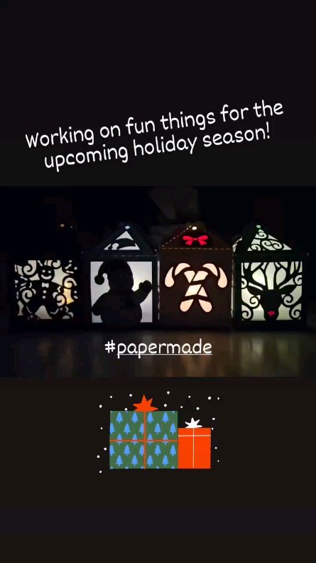 Some fun paper made crafts are being made for the upcoming holiday season!
#papermade #crafts #paper #artist #christmas