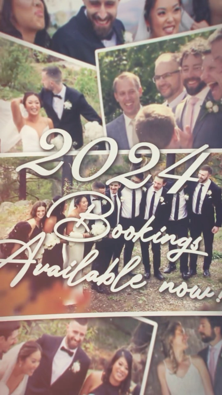 Booking Weddings for 2024! Photography and videography packages available
Contact me for more information, I offer all new clients a free 30 minute video consultation! You can also find more information on my website: https://www.westworksmedia.com/weddings