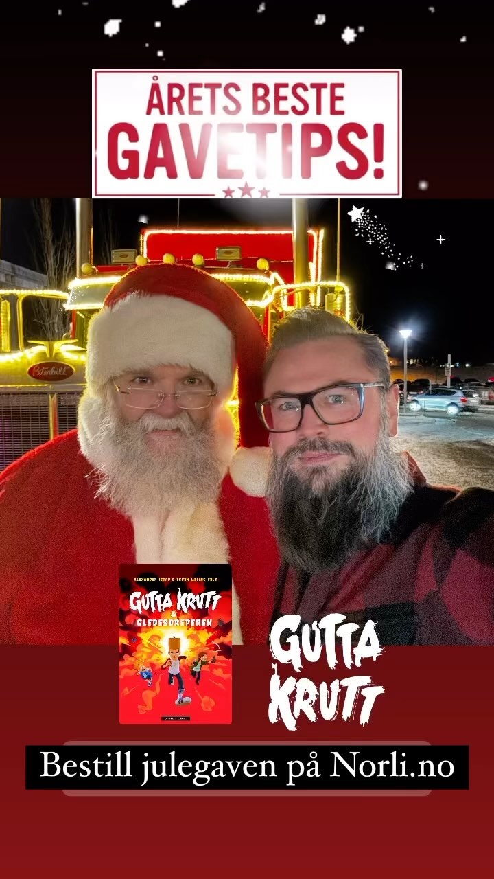 Årets julegavetips - Gutta Krutt
—————
#jul #julegave #gave #christmas #christmasgifts #guttakrutt #christmasgift #christmasgiftideas #julegaveide #forfatter #author #barnebok #barnebøker #childrensbookillustration #childrensbooks #winter #fun #picoftheday #photography #santa #childrensbookstagram #book #bookish #bookstagram #booklover #bokelskere #bok #barnebokinstituttet #minbokhylle #boktips
