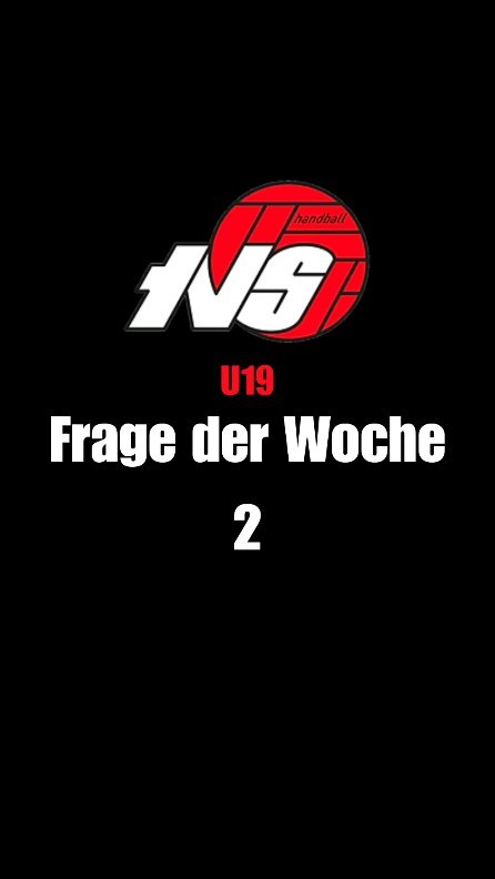 ??? Frage der Woche 2 ???
"Wer verbringt die längste Zeit vor dem Spiegel?"
Heute mit unseren U19 Junioren, weiter geht es nächste Woche auf @tvsolothurnhandball mit der 1.Liga.
#tvsolothurn #handballschweiz #solothurn #fragederwoche