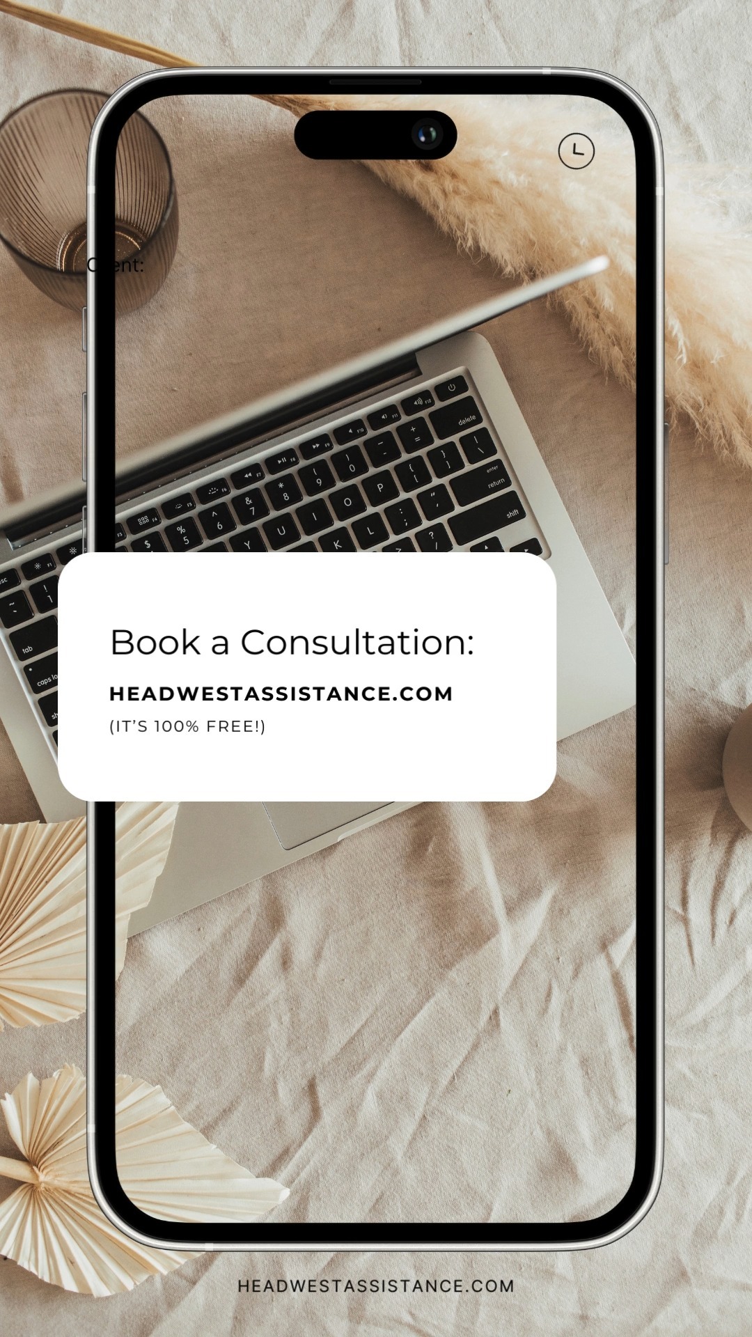 Book a Consultation with Head West Assistance. We can discuss what you have in mind & go from there!