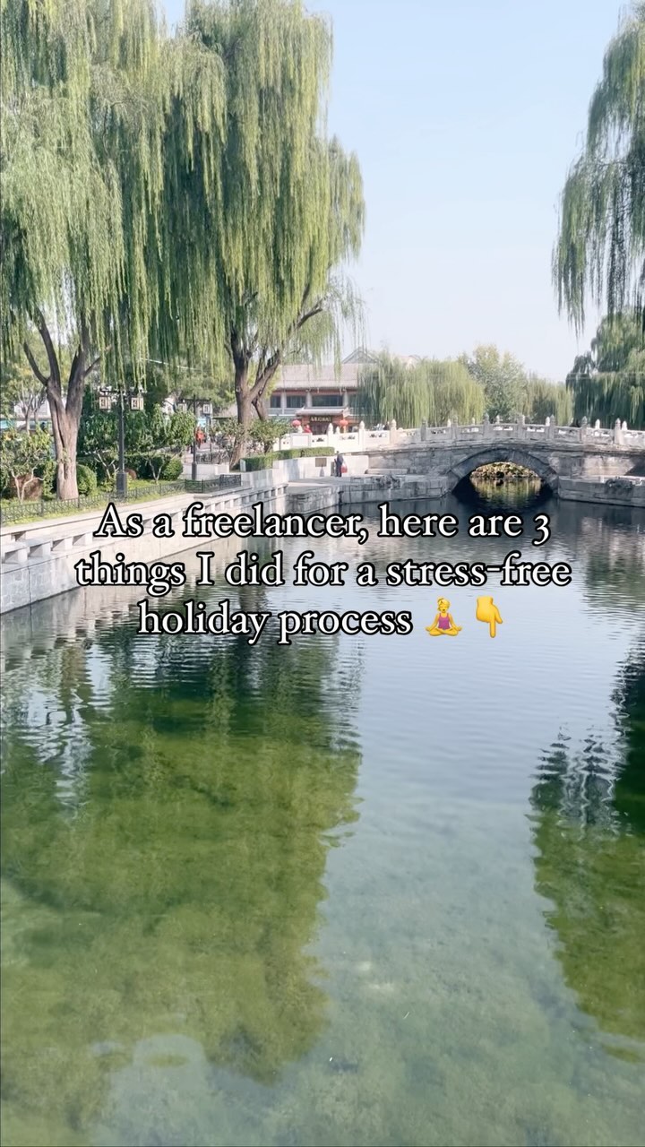 Happy Friday everyone! 🥰
I recently spent 2.5 incredible weeks travelling around and visiting family in China, it was a trip with a lot of personal significance ❤️ Even though I had the option of installing a VPN to stay online, I chose not to as it seemed like the perfect opportunity to switch off 🧘🏻♀️🍃
As someone who usually finds taking holidays super stressful, here are 3 things I did differently this time which helped tremendously:
💬 Communicating in advance: I made sure to let everyone know my holiday dates months in advance. By establishing a boundary early, it means giving my regular clients lots of time to adapt to my upcoming absence, it also ensures that new projects would have holiday-friendly deadlines / expectations built in from the get-go, and gives me the confidence to turn down any projects that won’t adhere to my upcoming OOO.
➡️ Delegating outstanding tasks: I’m lucky to be part of a collective of freelancers whom I trust and feel supported by. Any work that would run over during my holiday or can be handled by others, I delegated. To know that I’m not hindering the progress of a project in my absence is a huge relief!
✅ Pre-Holiday and Post-Holiday to-do lists: I started a to-do list two weeks before my holiday of tasks that I absolutely wanted to complete before my trip and made them my priority. I then spent the day after returning home solely on sorting my inbox, scheduling email responses for Monday, and building a to-do list for the incoming week.
I think it really helped that I returned home on a Thursday and had Friday to focus on my inbox. This allowed my brain to be the post-holiday sludge that it was the entire weekend, ready to be productive on Monday 🙂↕️📖
I hope these tips help! Do you have any holiday routines that help keep your stress levels low? Share them with me below! 😊👇
#freelancetips #freelancelifestyle #holidaytips #ownbiz #freelanceprocess #freelancecommunity #stressfreeholidays #stressfreeholiday #productivitytipsforbusiness