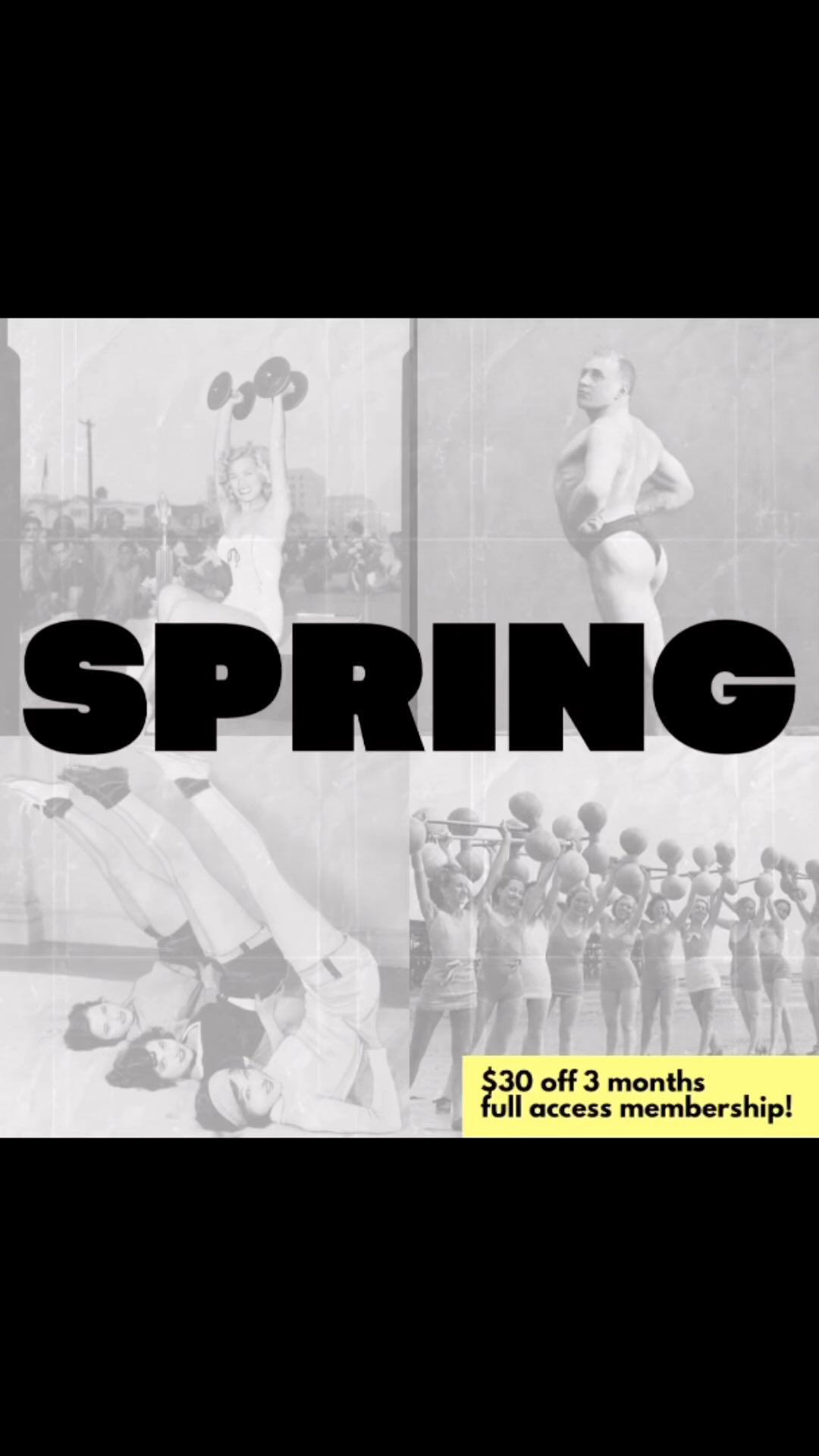 Ok, spring is here. It may not feel like it yet so come warm up in the Studio- new members, join for three months and save $30, offer available for limited time, with access 7 days/week from 6am-10pm. In the blink of an eye three months will pass and summer will be here, and you can be looking like these 🔥 old times fitness influencers of years past.
Email workout@thestudio-upstate.com, DM, text, or link in bio for more details and to contact!
#fitness #isweatupstate #catskills #gym #spring #thestudioupstate