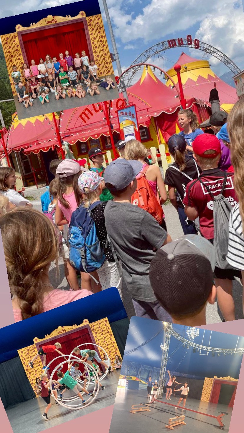 Zirkusluft geschnuppert! Die Kinder fanden‘s MEGA!!