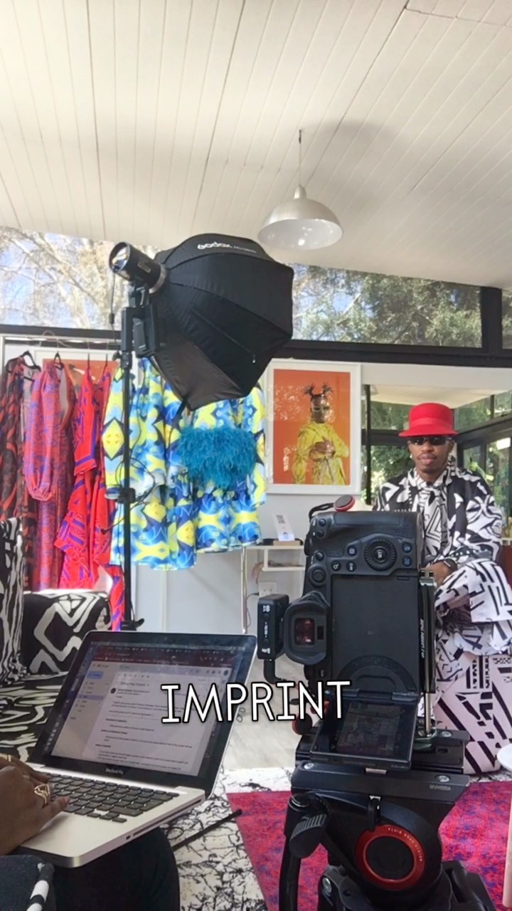 Last day of filming on set with @dev_nys and @imprint_za in his beautiful Johannesburg showroom. Expect a spectacular closing showcase from Imprint! @fameweekafrica is around the corner ~ Can’t wait to see you at the African Fashion Forum
#fameweekafrica #AFF24 #imprintza #dsgnexchange #africanfashion #