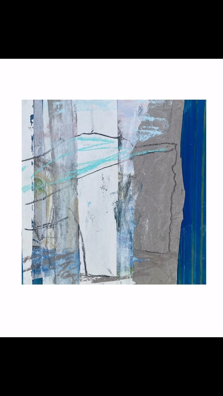 #preußischblau #artabstract #stripes #contemporaryart